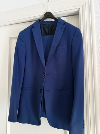 Traje azul Zara Talla 48/40
