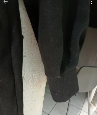 Cappotto lungo nero taglia 48