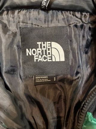 The North Face Abrigo Verde y Negro