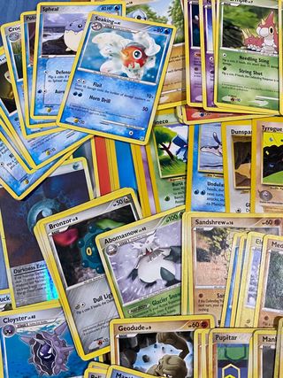 100 cartas pokémon INGLÉS 1999-2009