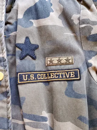 Cazadora camuflaje Stradivarius Talla S