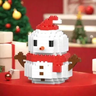 Lego Navideño: Papá Noel y Muñeco Nieve