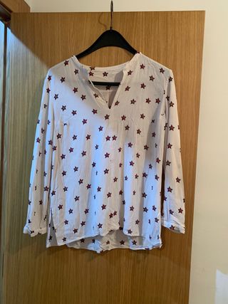 Blusa Bimba y Lola Estrellas Rojas