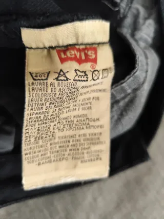 Levi's 501 Negros W34 L34