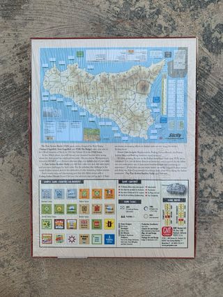 juego FAB: SICILY 1943 de GMT Games Precintado WW2