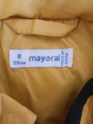 Abrigo plumífero Mayoral 7-8 años