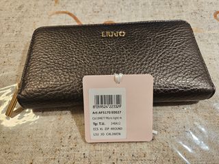 Liu Jo Portafoglio Caliwen Zip Around XL Grigio