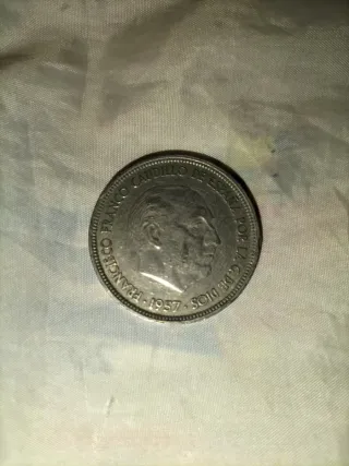 Moneda 50 Pesetas 1957 Francisco Franco