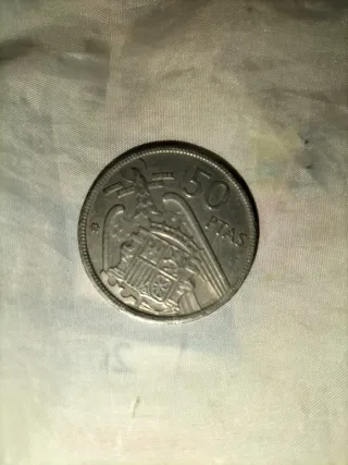 Moneda 50 Pesetas 1957 Francisco Franco