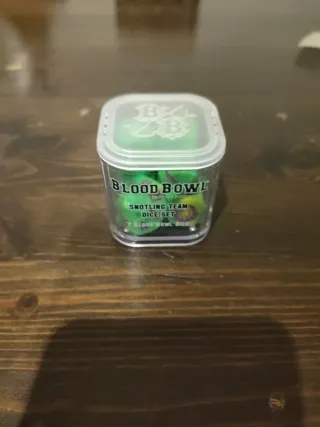 Dados Blood Bowl Snotling Team Set
