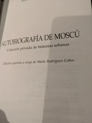 Autobiografía de Moscú Colección Privada de His...
