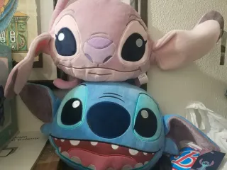Cojines Stitch y Ángel