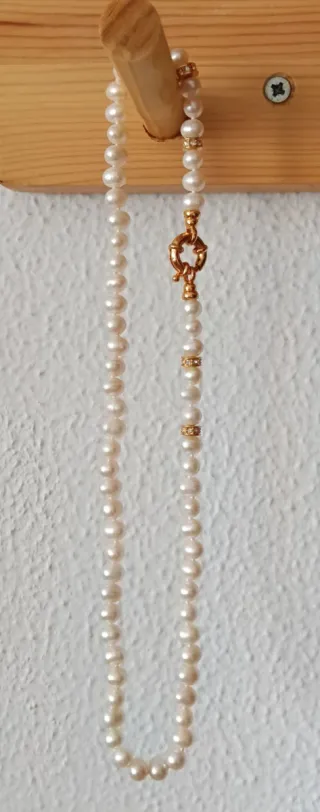 Collar Perlas Río Cierre Golfi