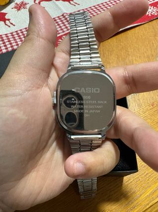 Reloj Casio Cuadrado Azul