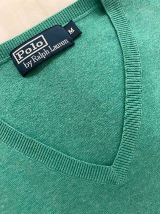 Jersey Polo Ralph Lauren Verde Talla M