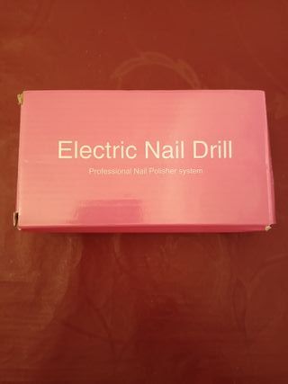 Pulidor/Taladro Uñas Eléctrico Rosa Nuevo