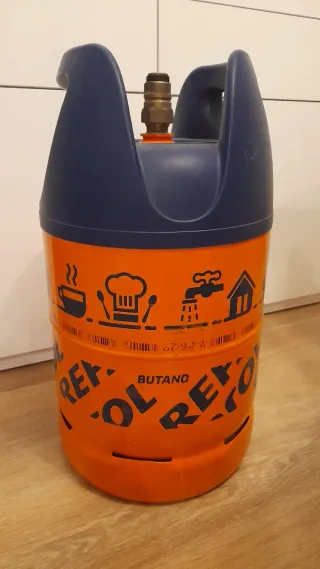 Casco Bombona Repsol Naranja