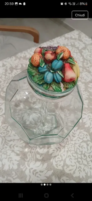 Vaso di vetro Made in Italy