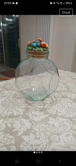 Vaso di vetro Made in Italy