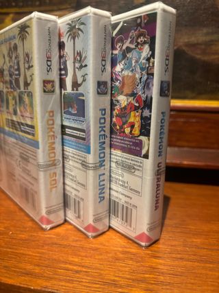 Pack 3 Juegos Pokémon 3DS Precintados