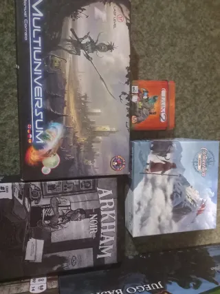 Lote juegos de mesa: Pathfinder, Dungeon Lite,...