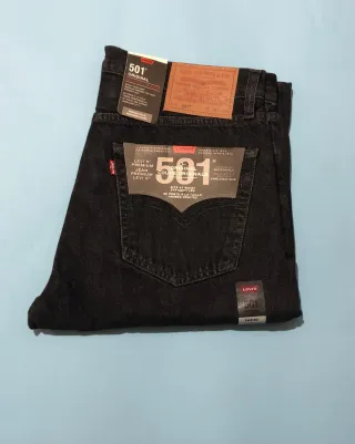 Jeans Levi's 501 Uomo W34 L30 Neri