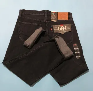 Jeans Levi's 501 Uomo W34 L30 Neri