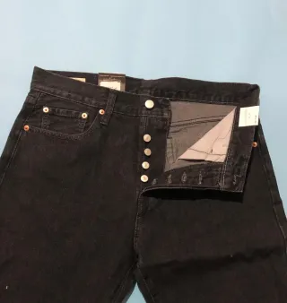Jeans Levi's 501 Uomo W34 L30 Neri