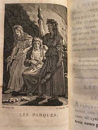 2 antiguos Tomos Ilustrados Mitología 1817