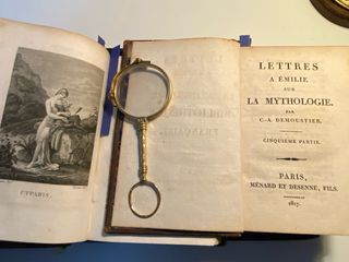 2 antiguos Tomos Ilustrados Mitología 1817