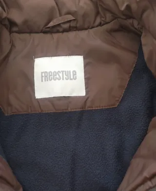 Chaqueta acolchada niño marrón