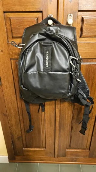 Mochila Samsonite Negra Impermeable