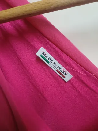 Maglia donna rosa e nera taglia M