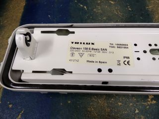 Luminaria fluorescente 58W + 2 tubos