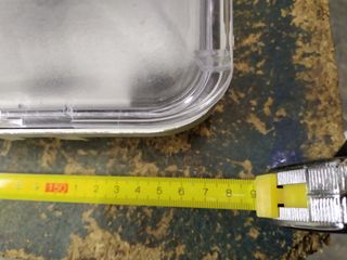 Luminaria fluorescente 58W + 2 tubos