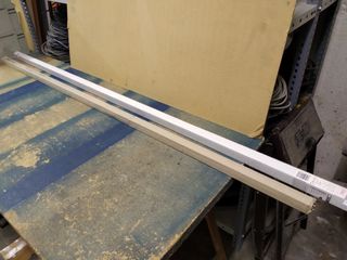 Luminaria fluorescente 58W + 2 tubos