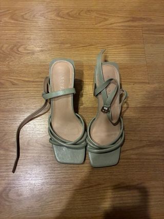 Tacones Verdes Oliva