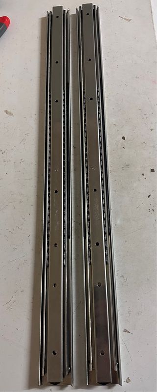 Guide per cassetti 750 mm