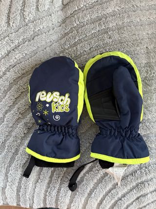 Moffole Reusch Bambino Blu/Giallo