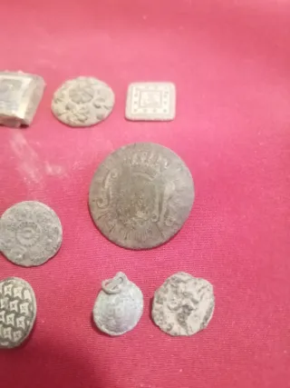 Botones antiguos decorativos