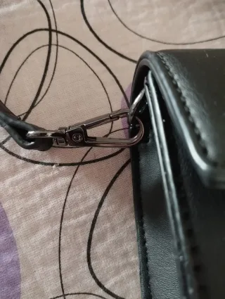 Borsa a Tracolla Buffalo - Nera (Stile Clutch)