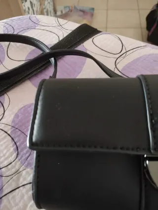 Borsa a Tracolla Buffalo - Nera (Stile Clutch)