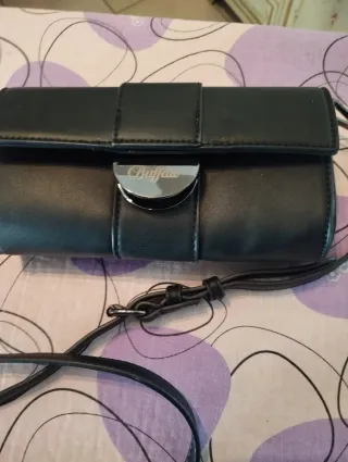 Borsa a Tracolla Buffalo - Nera (Stile Clutch)