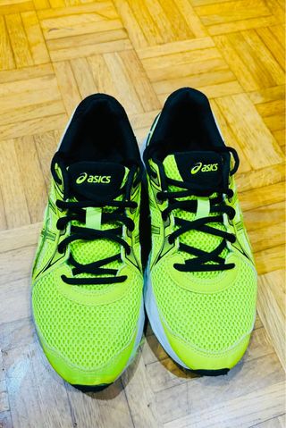 Zapatillas Asics Running Verde/Negro