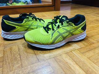 Zapatillas Asics Running Verde/Negro