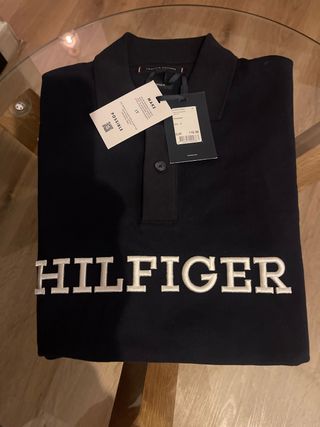 Camisa Polo Tommy Hilfiger Azul Talla S