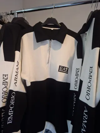Jersey Emporio Armani Blanco y Negro
