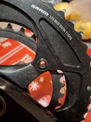 Bielas SRAM RIVAL 170mm 50/34,