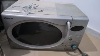 Microondas Samsung Grill Plata