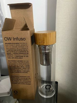 OW Infuso - Infusiera ecologica in vetro